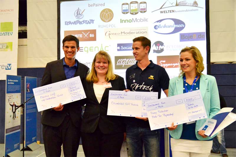 Gewinner des MV Startups Gründerwettbewerbs 2014